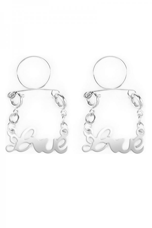 Silver Love Nipple Jewellery 