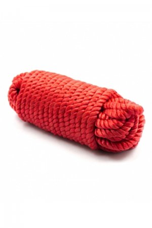 Silky Bondage Rope - Red 10 Meters