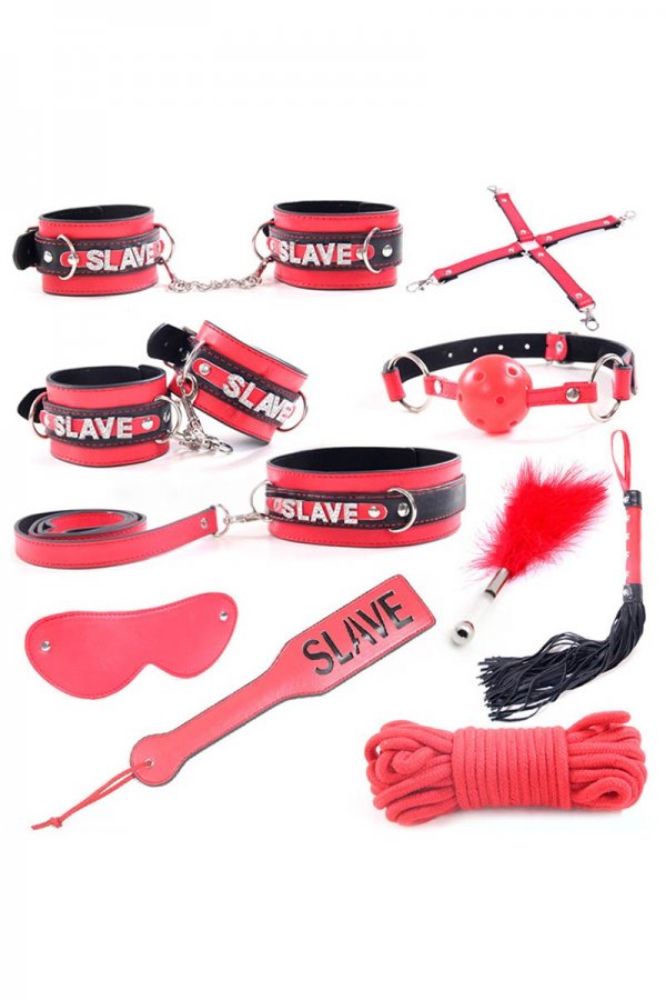 HQ Sex Slave Bondage 10pc Set