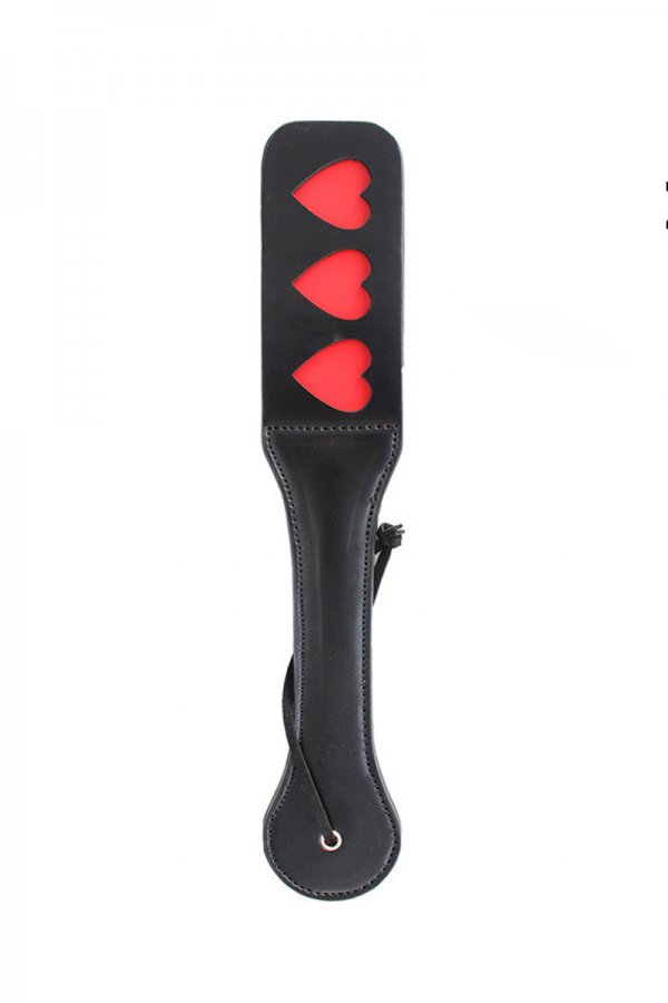 HQ Leather Love Heart Sex Paddle