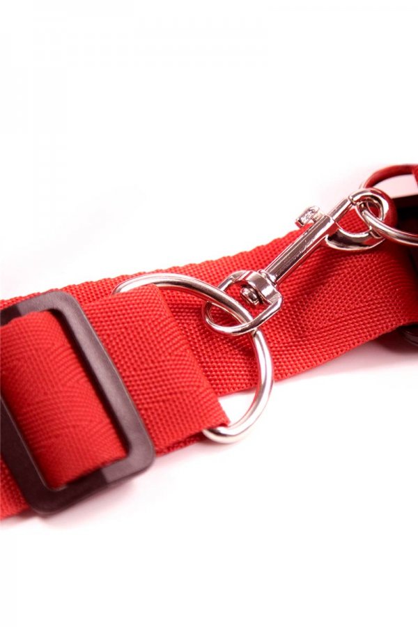 HQ Under Bed Bondage Restraints Kit - Red