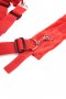 HQ Under Bed Bondage Restraints Kit - Red