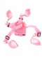 HQ Under Bed Bondage Restraints Kit - Pink