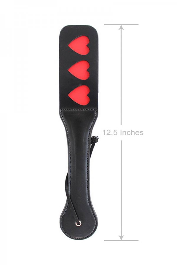 HQ Leather Love Heart Sex Paddle
