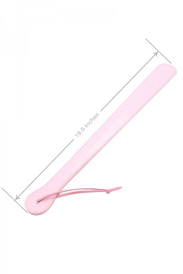 Baby Pink Leather Paddle Toy