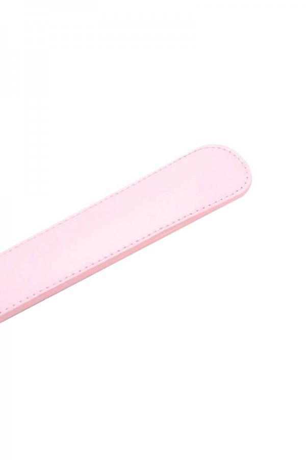 Baby Pink Leather Paddle Toy