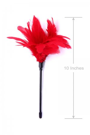 Foreplay Feather Tickler - Red