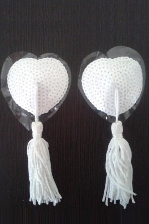 White Bridal Pasties
