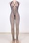 Halter Neck Full Body Fishnet Outfit