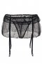 Mini Skirt Garter Belt with G-String