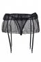 Mini Skirt Garter Belt with G-String