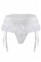 Bridal Lace Suspender Belt with Panty