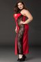 Red Sexy Maxi Dress - Plus Size