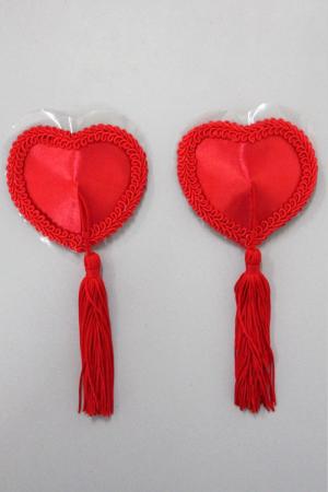 Fashionable Red Nipple Covers