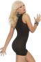 Opaque cupless mini dress. 