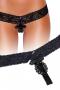 Vibrating Lace Thong With Stimulating Beads