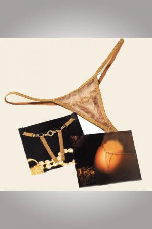 Rhinestones G String Underwear
