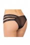 Black Asymmetrical Mesh Lace Panty