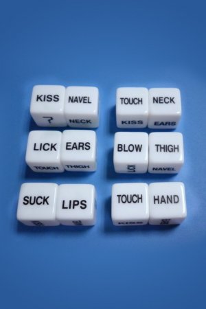 Bedroom Instruction Dice – Set of 2