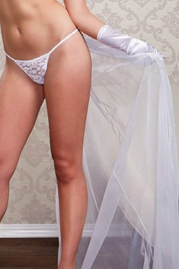 Lace G-String and Veil