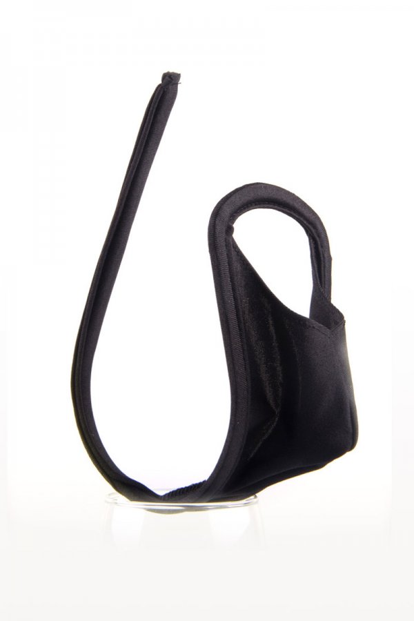 Black C string for men