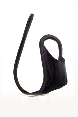 Black Strapless C string for men