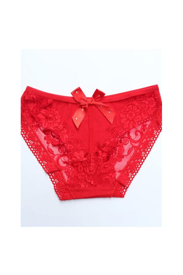 Buy Red Classic Fashion Thongs Online in India