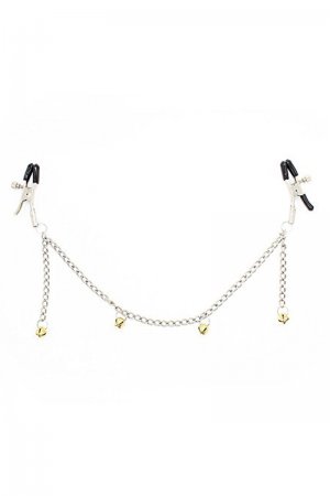 Nipple Clip with Chain & Bells