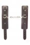 Passionate 7Pcs Sexy Bed Black Bondage Set