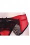 Red Lacy Luxury Garter Belt