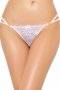 White Lace G Strings for Womens