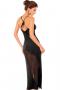 Bias-cut Transparent Nightgown